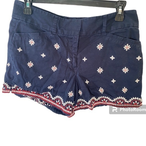 LOFT OUTLET SIZE 2‎ Patterned 4" Shorts